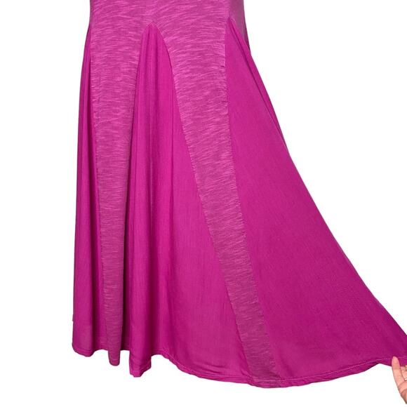 Soft Surrounding Lisse Dress in Fiery Fuchsia - Picture 7 of 10